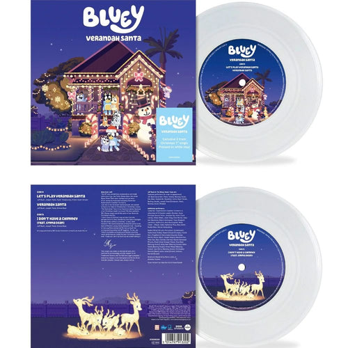 Bluey - Verandah Santa - White Vinyl LP Record - Bondi Records