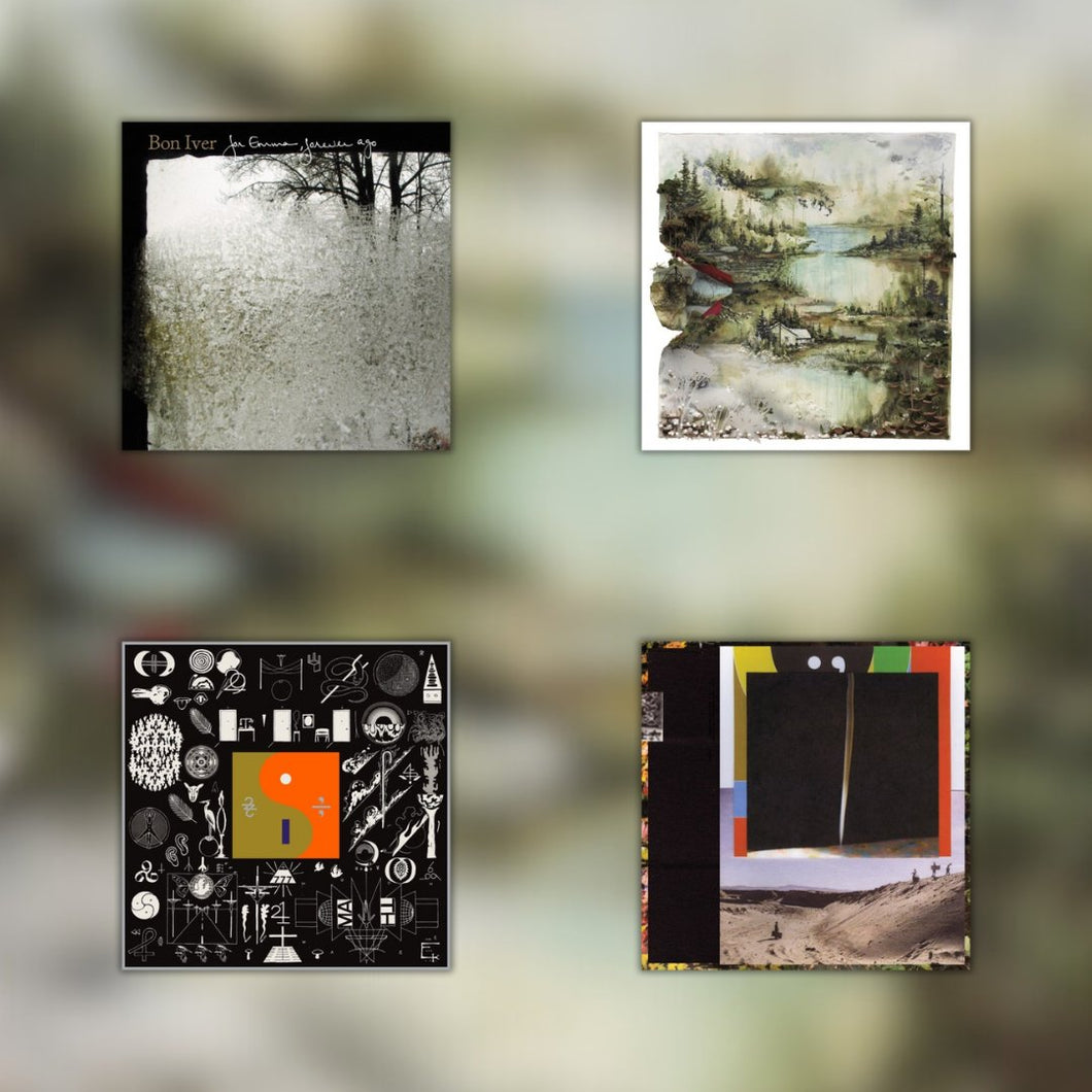 Bon Iver - Vinyl LP Record Bundle - Bondi Records