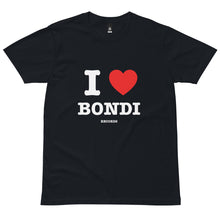 Load image into Gallery viewer, Bondi Records – I Love Bondi – Dark T-Shirt - Bondi Records
