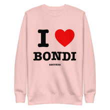Load image into Gallery viewer, Bondi Records – I Love Bondi – Light Sweatshirt - Bondi Records
