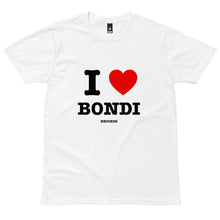 Load image into Gallery viewer, Bondi Records – I Love Bondi – Light T-Shirt - Bondi Records
