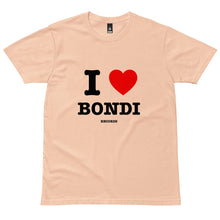 Load image into Gallery viewer, Bondi Records – I Love Bondi – Light T-Shirt - Bondi Records
