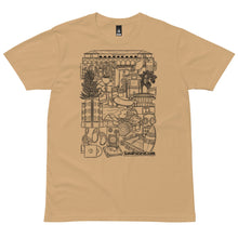 Load image into Gallery viewer, Bondi Records men&#39;s illustration tee - light - Bondi Records
