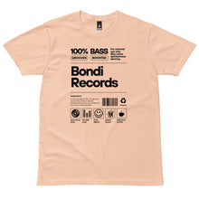 Load image into Gallery viewer, Bondi Records men&#39;s ingredient t-shirt - light - Bondi Records
