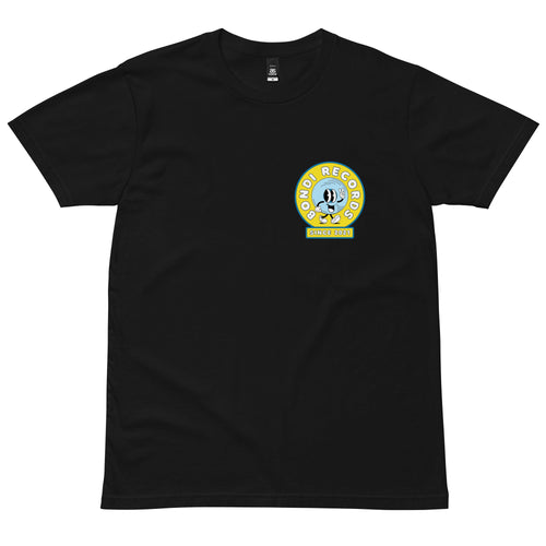 Bondi Records men's rubberman t-shirt - dark - Bondi Records