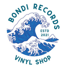 Load image into Gallery viewer, Bondi Records men&#39;s wave t-shirt - light - Bondi Records
