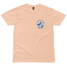 Load image into Gallery viewer, Bondi Records men&#39;s wave t-shirt - light - Bondi Records
