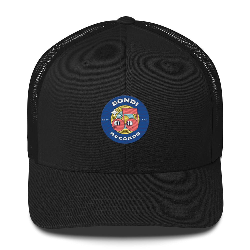 Bondi Records retro doodle trucker cap - Bondi Records