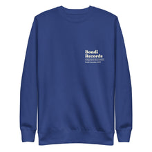 Load image into Gallery viewer, Bondi Records – The Music Sounds Better With You – Dark Sweatshirt - Bondi Records
