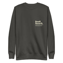 Load image into Gallery viewer, Bondi Records – The Music Sounds Better With You – Dark Sweatshirt - Bondi Records
