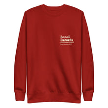 Load image into Gallery viewer, Bondi Records – The Music Sounds Better With You – Dark Sweatshirt - Bondi Records

