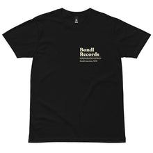 Load image into Gallery viewer, Bondi Records – The Music Sounds Better With You – Dark T-Shirt - Bondi Records
