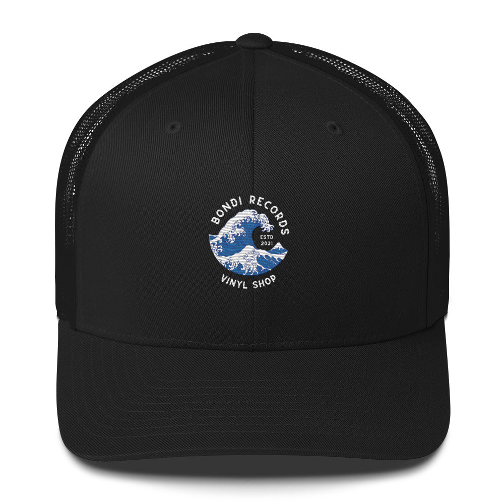 Bondi Records wave trucker cap - Bondi Records