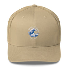 Load image into Gallery viewer, Bondi Records wave trucker cap - Bondi Records
