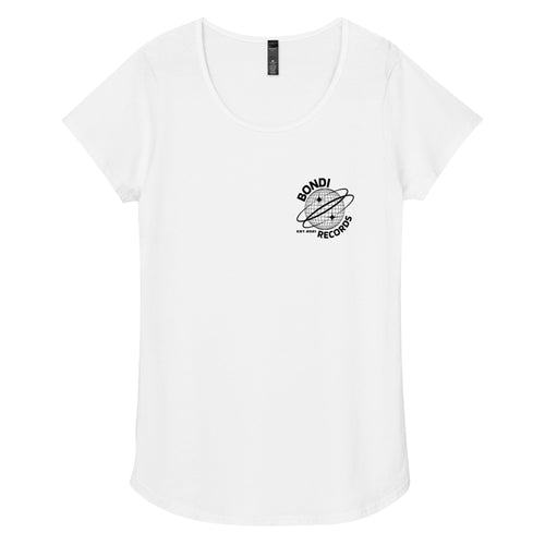 Bondi Records women’s rave t-shirt - light - Bondi Records