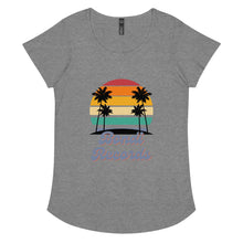 Load image into Gallery viewer, Bondi Records women’s retro beach t-shirt - light - Bondi Records
