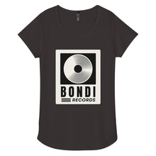 Load image into Gallery viewer, Bondi Records women&#39;s retro t-shirt - dark - Bondi Records
