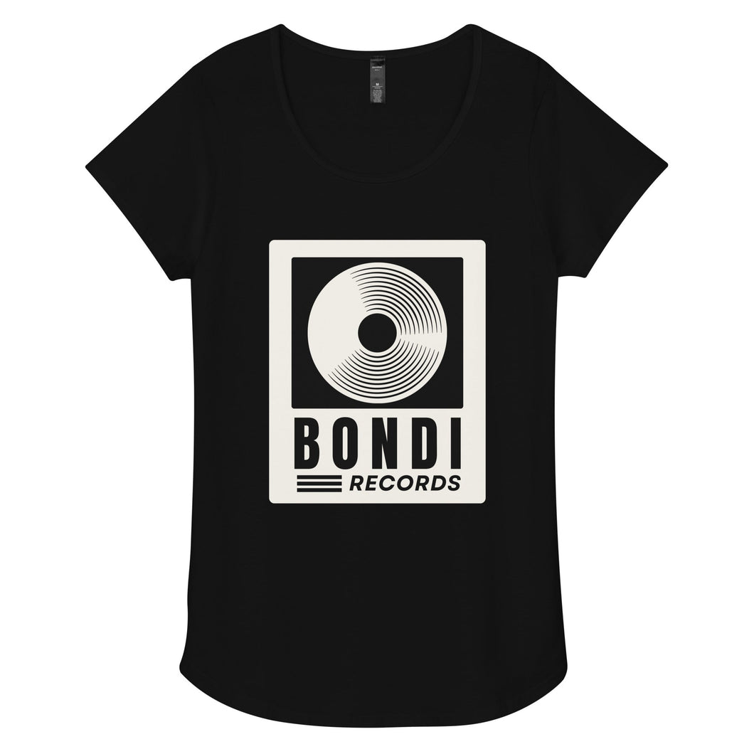 Bondi Records women's retro t-shirt - dark - Bondi Records