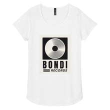 Load image into Gallery viewer, Bondi Records women&#39;s retro t-shirt - light - Bondi Records
