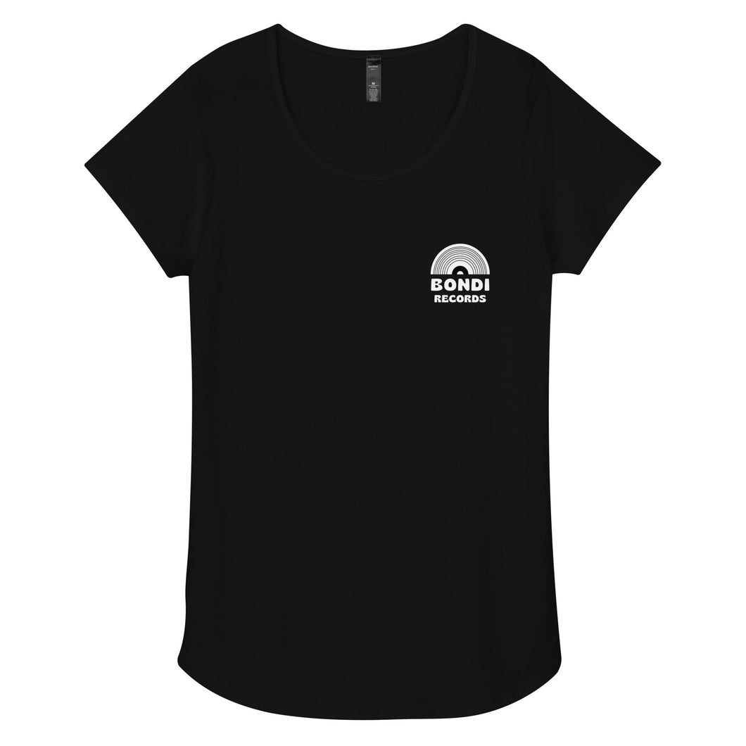 Bondi Records women’s sunrise t-shirt - dark - Bondi Records