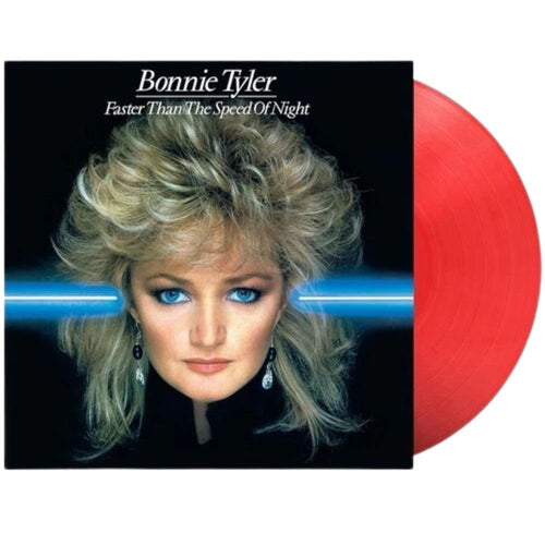Bonnie Tyler - Faster Than The Speed Of Night - Red Vinyl LP Record - Bondi Records