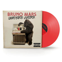 Load image into Gallery viewer, Bruno Mars - Unorthodox Jukebox - Neon Coral Vinyl LP Record - Bondi Records
