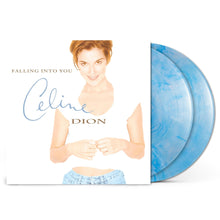 Load image into Gallery viewer, Celine Dion - Falling Into You - Translucent Glacier Blue Vinyl LP Record - Bondi Records
