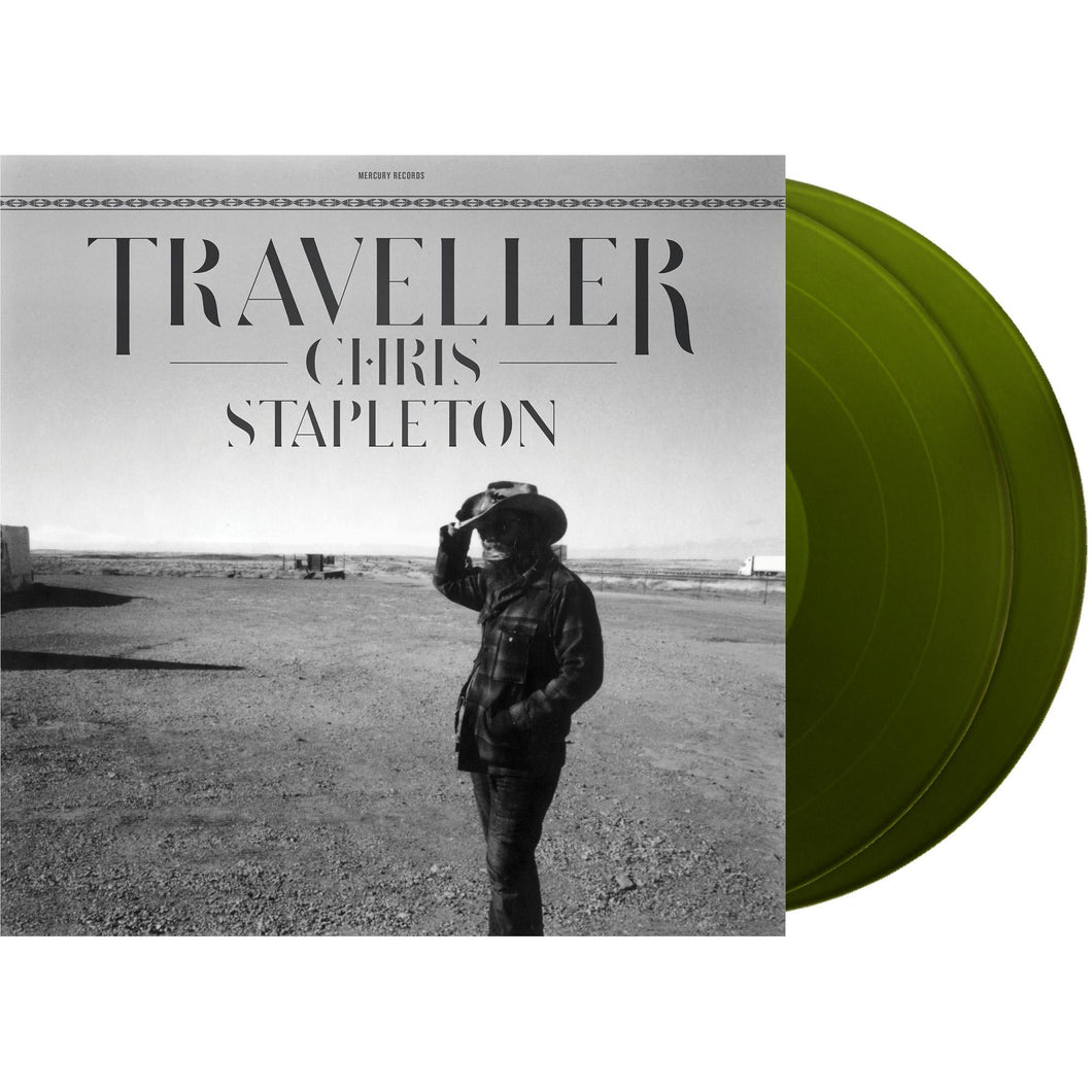 Chris Stapleton - Traveller (10th Anniversary Edition) - Green Vinyl LP Record - Bondi Records