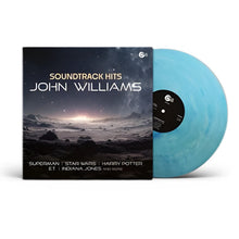 Load image into Gallery viewer, Christ Evan / Cottbus State Theater Philharmonic - John Williams Soundtrack Hits - White and Blue Marble Vinyl LP Record - Bondi Records
