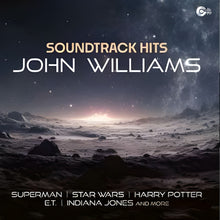 Load image into Gallery viewer, Christ Evan / Cottbus State Theater Philharmonic - John Williams Soundtrack Hits - White and Blue Marble Vinyl LP Record - Bondi Records
