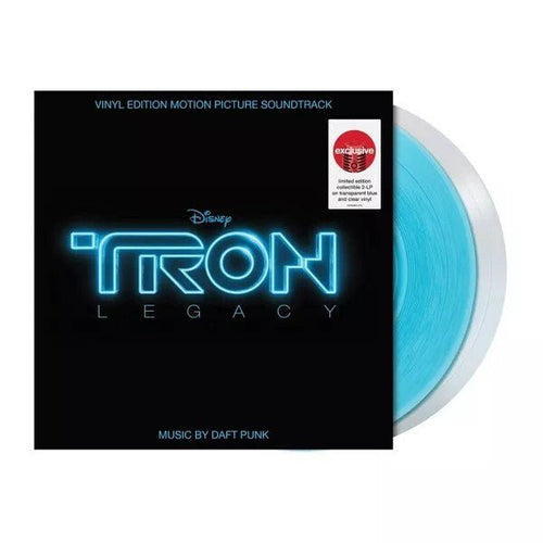 Daft Punk - Tron: Legacy Soundtrack - Clear & Blue Vinyl LP Record - Bondi Records