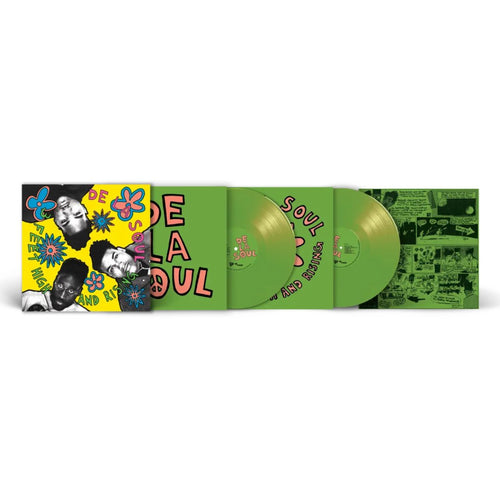 De La Soul - 3 Feet High And Rising - Opaque Green Vinyl LP Record - Bondi Records