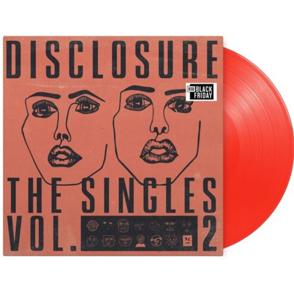 Disclosure - The Singles Volume 2 - RSD Black Friday 2025 Coral Vinyl LP Record - Bondi Records