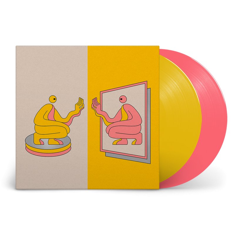 DJ Seinfeld - Mirrors - Pantone Pink + Yellow Vinyl LP Record - Bondi Records