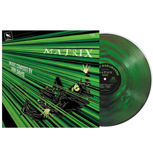 Don Davis - Matrix Official Soundtrack (25th Anniversary Edition) - Cyber Swirl Green Vinyl LP Record - Bondi Records