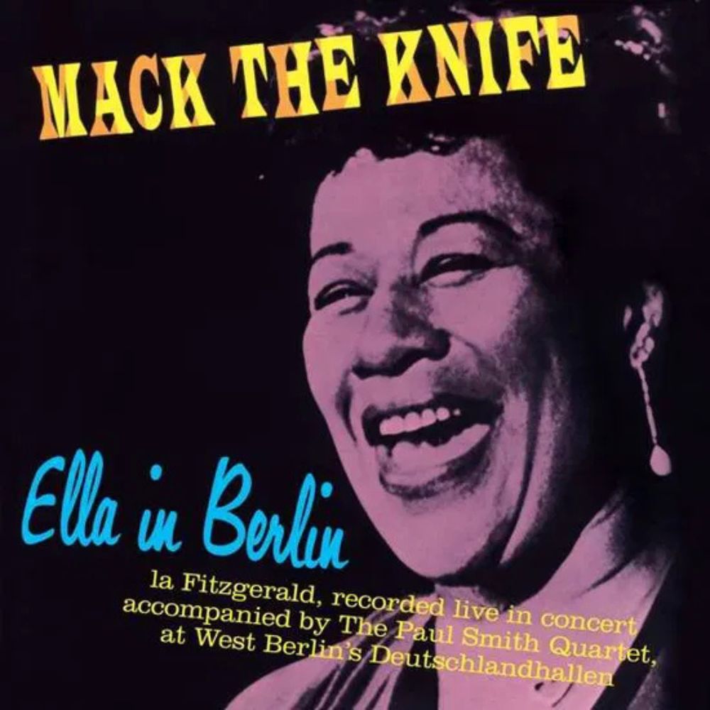 Ella Fitzgeralf - Ella In Berlin (Mack The Knife) - Blue Vinyl LP Reco ...