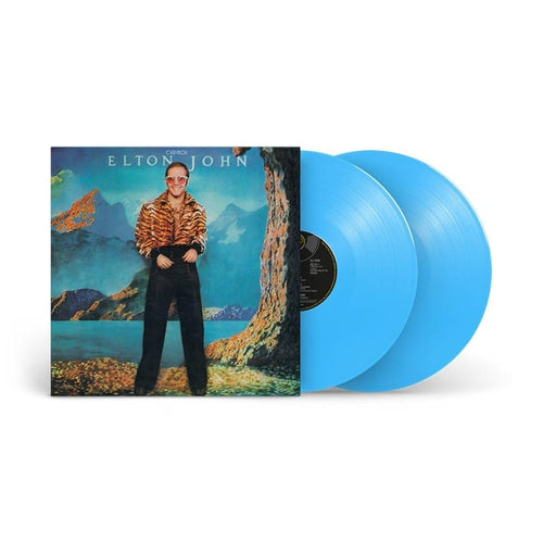 Elton John - Caribou - Sky Blue Vinyl LP Record - Bondi Records