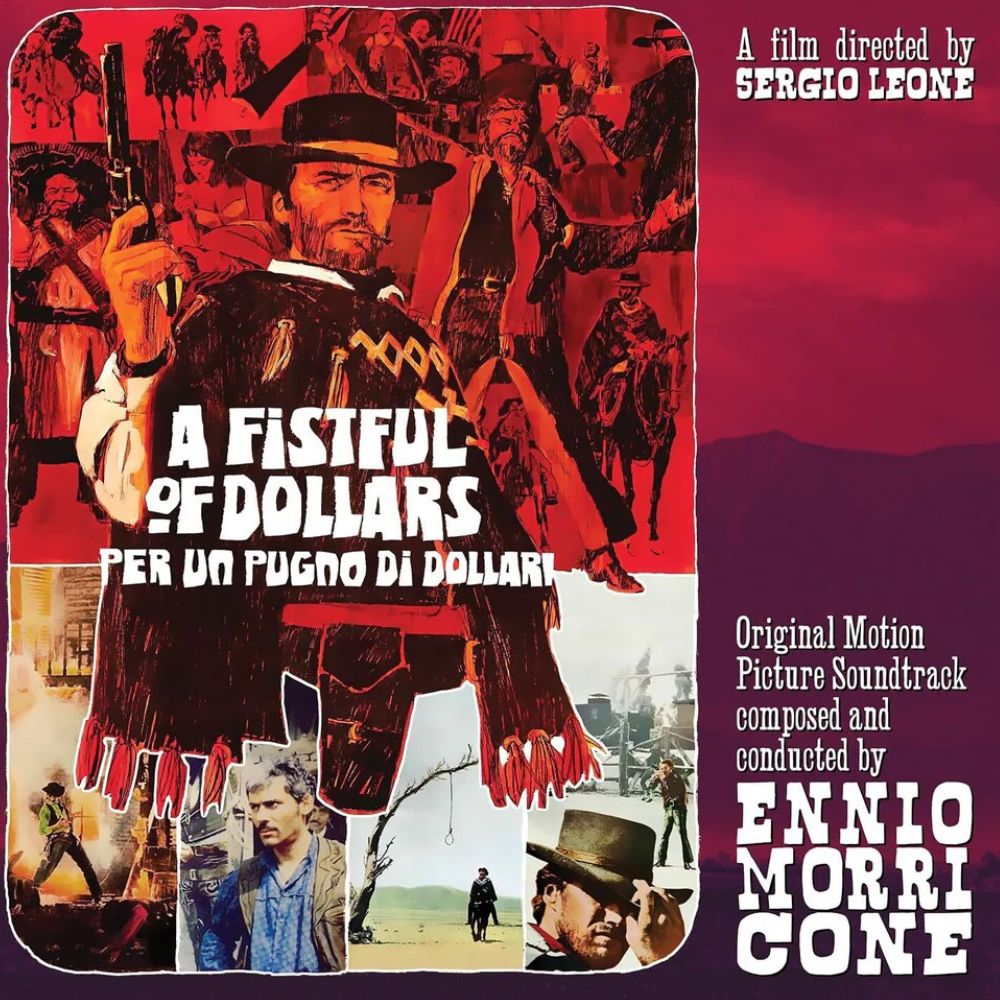 Ennio Morricone – A Fistful Of Dollars - Red Vinyl LP Record - Bondi Records