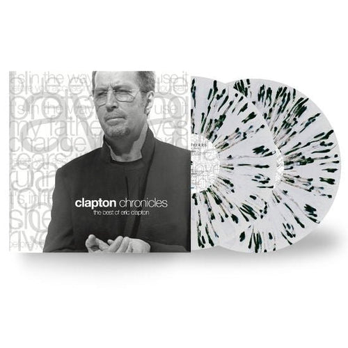 Eric Clapton - Chronicles: The Best Of - White & Black Splatter Vinyl LP Record - Bondi Records