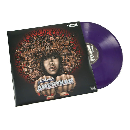 Erykah Badu - New Amerykah Part One (4th World War) - Purple Vinyl LP Record - Bondi Records