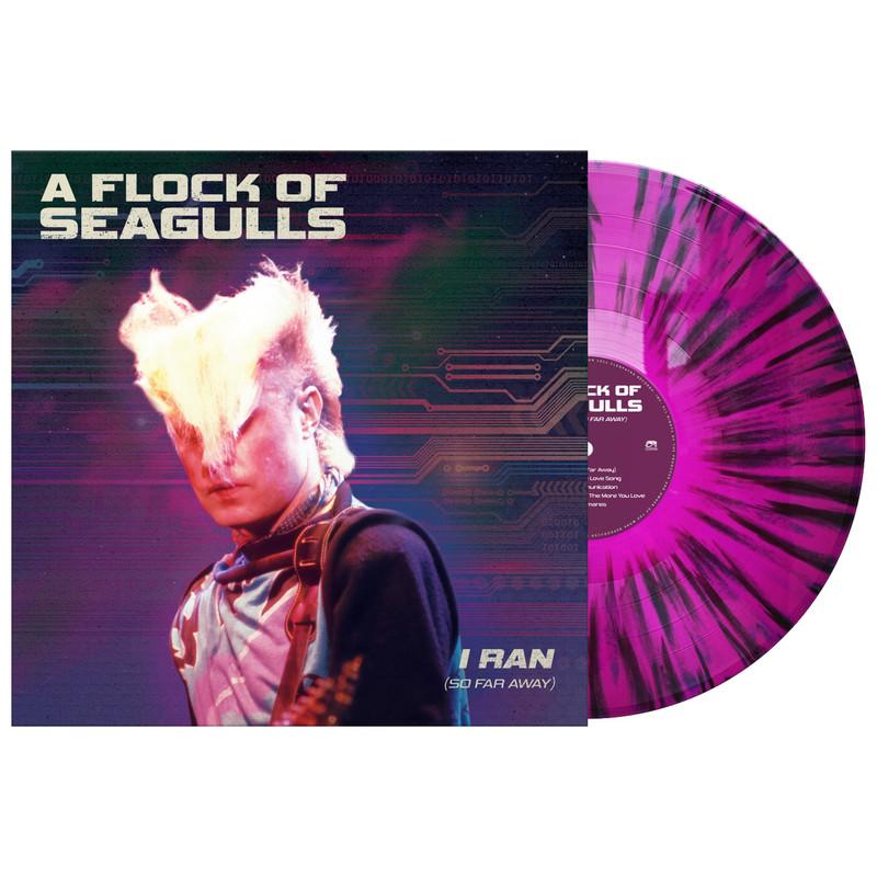 Flock of Seagulls - I Ran - So Far Away - Purple & Black Splatter - Vinyl LP Record - Bondi Records