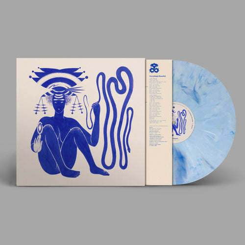 Hiatus Kaiyote - Love Heart Cheat Code - Blue & White Marble Vinyl LP Record - Bondi Records