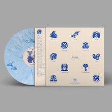 Load image into Gallery viewer, Hiatus Kaiyote - Love Heart Cheat Code - Blue &amp; White Marble Vinyl LP Record - Bondi Records
