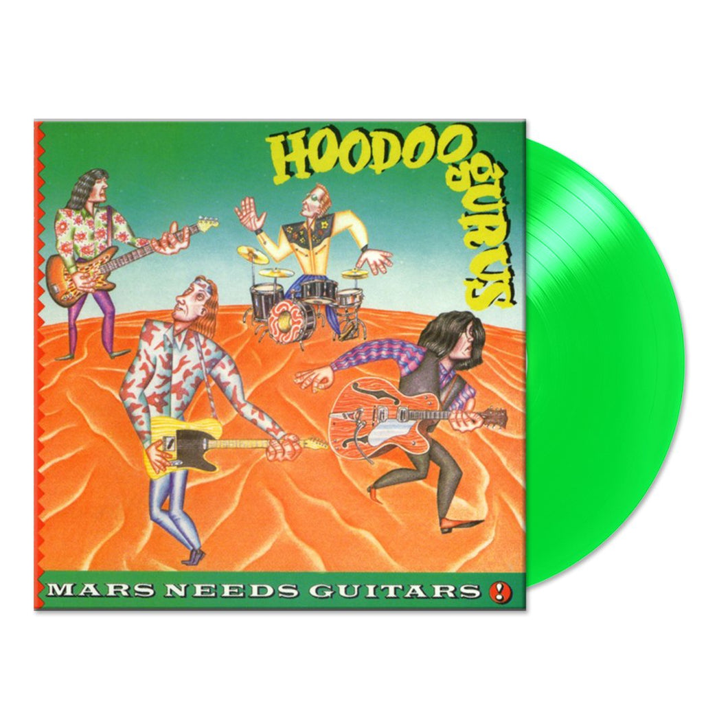 Hoodoo Gurus - Mars Needs Guitars - Green Vinyl LP Record - Bondi Records