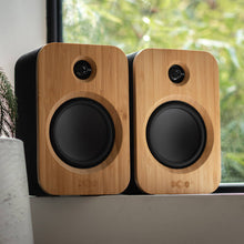 Load image into Gallery viewer, House of Marley - Get Together Duo Bookshelf Bluetooth Speakers - Bondi Records
