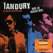 Load image into Gallery viewer, IAN DURY &amp; THE BLOCKHEADS - LIVE IN LONDON 1980 (RSD 2026) - Orange Vinyl LP Record - Bondi Records
