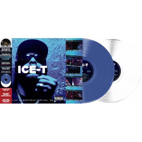 Ice - T - Live In Montreux Festival - RSD 2025 Dark Blue & White Vinyl LP Record - Bondi Records