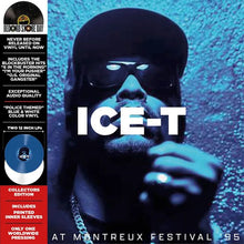 Load image into Gallery viewer, Ice - T - Live In Montreux Festival - RSD 2025 Dark Blue &amp; White Vinyl LP Record - Bondi Records
