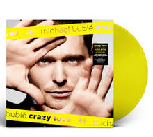 Load image into Gallery viewer, Michael Bublé - Crazy Love - Yellow Vinyl LP Record
