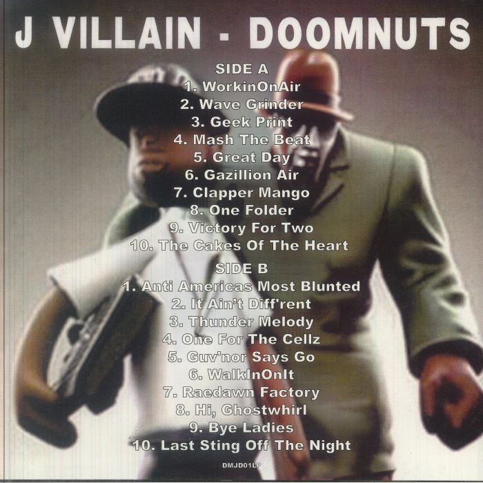 J Dilla / MF Doom - J Villan: Doomnuts - Purple Vinyl LP Record